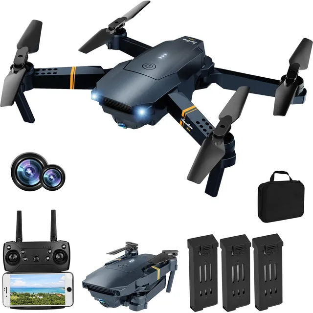 Dron Mocvoo F62 Con Cámara Hd 1080p Y 2 Baterías