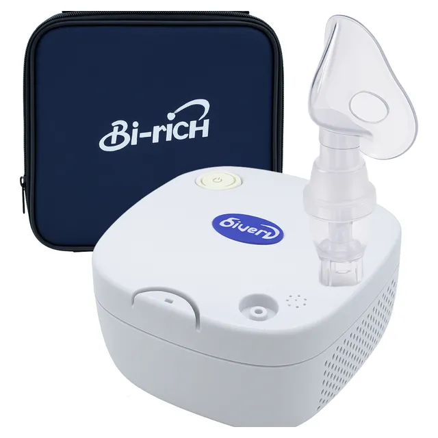 Nebulizador Bi-rich Br-cn116 Silencioso Adulto E Infantil