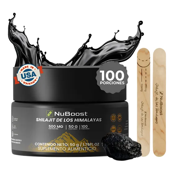 Nuboost Shilajit Puro Del Himalaya 50g De Resina