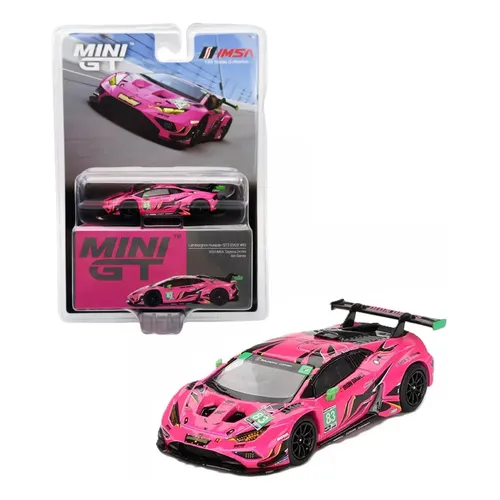 Mini GT Lamborghini Huracan Gt3 Evo 2 Imsa Daytona #1062 Verde
