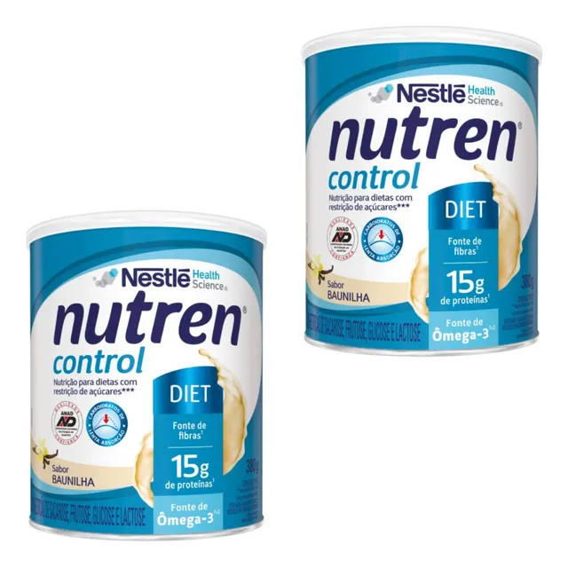 Nutren Control Diet Nestlé, (kit C/ 2 Latas De 380gr)