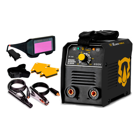 Máquina De Solda Inversora Portátil Mini Mma Eletrodo + Kit Máquina De Solda Inversora Portátil Mini Mma Eletrodo + Kit