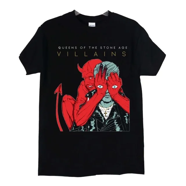 Polera Queens Of The Stone Age Villains Rock Abominatron