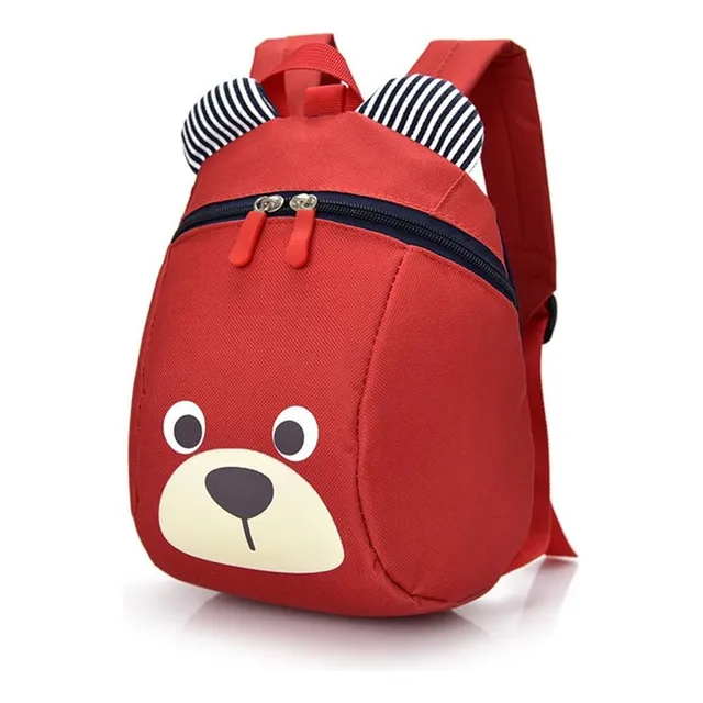Mochila Infantil Osito P Jardin Guarderia Niños . Con Correa