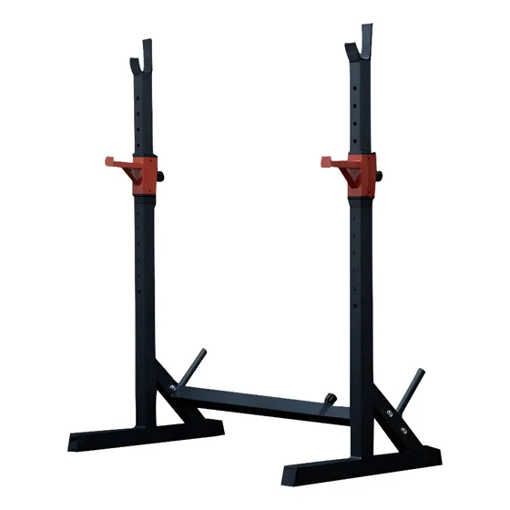 Rack Soporte Barra Multiposicion Sentadillas Regulable Gym