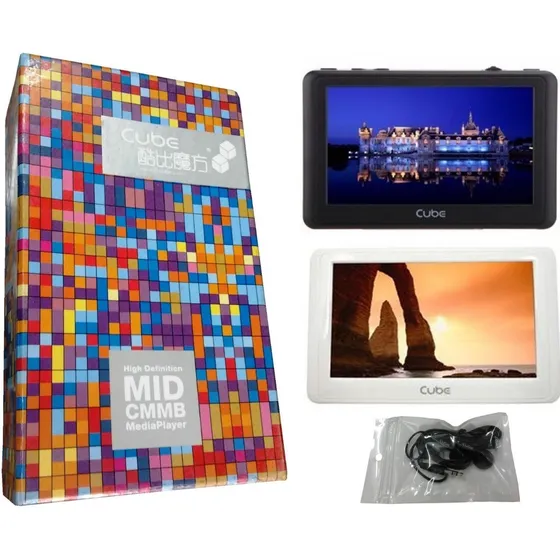 Cube B39 Mp4 8gb Pantalla 4.3p Media Player H.264 Hd S1