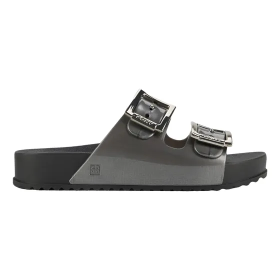 Sandália Feminina Zaxy Birken Chinelo Slide Fivela Confort 