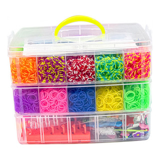 Coloridos Telares De Goma Bandas Accesorios Para Niños L Coloridos Telares De Goma Bandas Accesorios Para Niños L