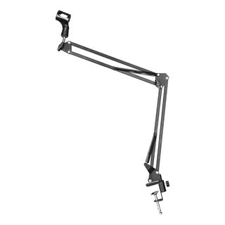 Braço Articulado Suporte P/ Microfone De Mesa Lba-01 Luminos Cor Preto Braço Articulado Suporte P/ Microfone De Mesa Lba-01 Luminos Cor Preto