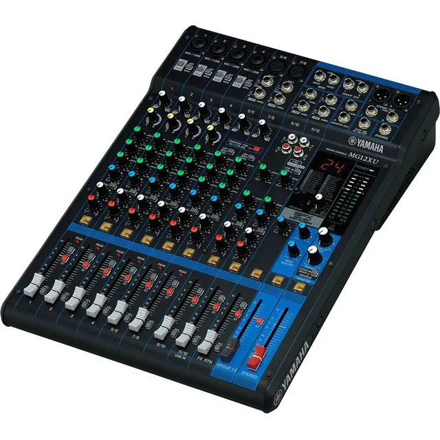 Consola Yamaha Mixer De 12 Canales Con Efectos