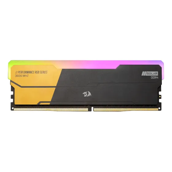 Memoria Ram Ddr4 Redragon Solar 3600mhz/cl18 8gb Rgb Gamer
