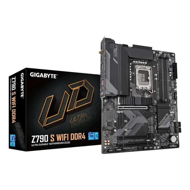 Gigabyte Z790 S Wifi Ddr4 Lga1700 Atx Color Gris Oscuro