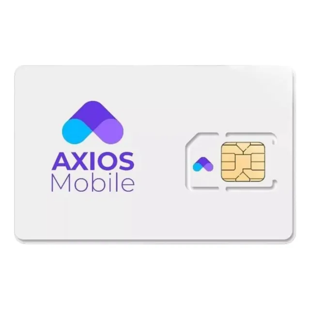 Sim Axios Chip Altan 4.5g Cobertura Nacional Incluido 1 Mes