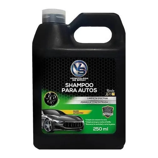Champu Concentrado Para Vehiculos Vs 1/4lt