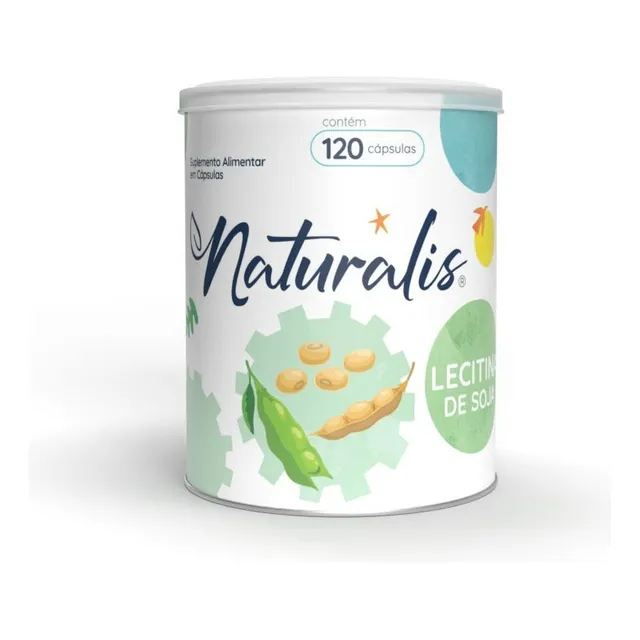 Lecitina De Soja 1000mg 100 Cápsulas Fosfatidilcolina 