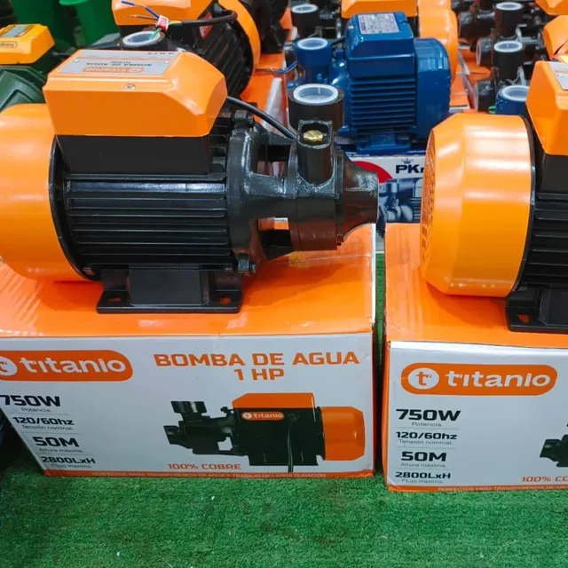 Bomba De Agua De La Buena 1 Hp 100% Bobina En Cobre