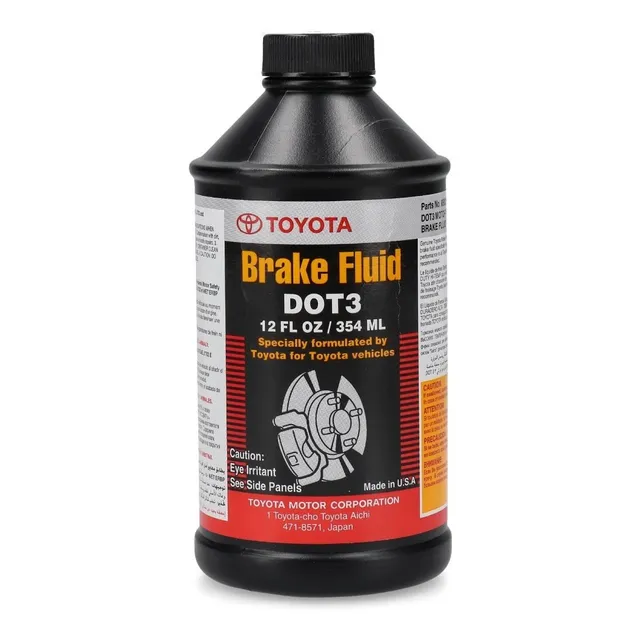 Liquido De Frenos Dot3 Original Toyota 354ml