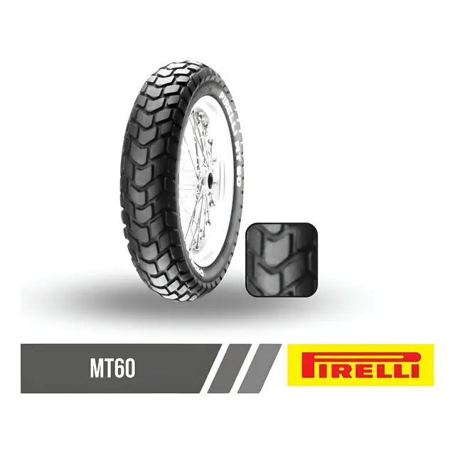 Caucho De Moto 110/90/17 Pirelli Mt60 60p Tl