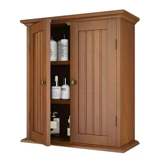 Gabinete De Baño Rústico Sobre Inodoro, 2 Puertas Gabinete De Baño Rústico Sobre Inodoro, 2 Puertas