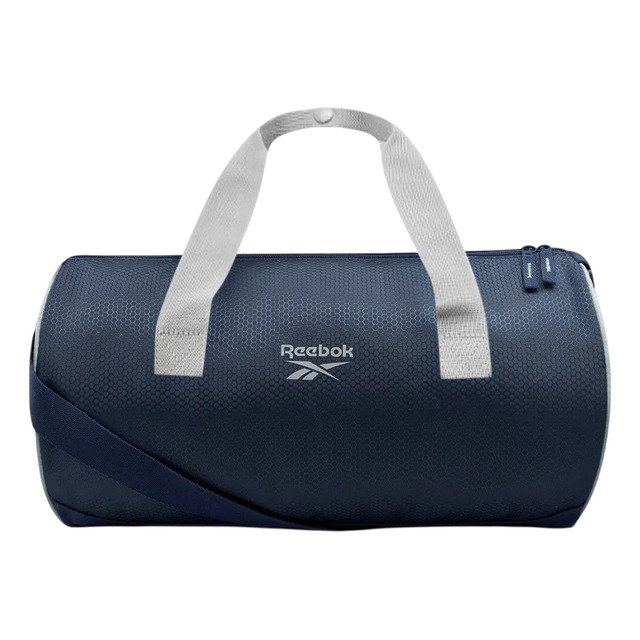 Mala Unissex Reebok Plyo 2 Esportiva Academia Dia A Dia Cor Azul/branco Mala Unissex Reebok Plyo 2 Esportiva Academia Dia A Dia Cor Azul/branco