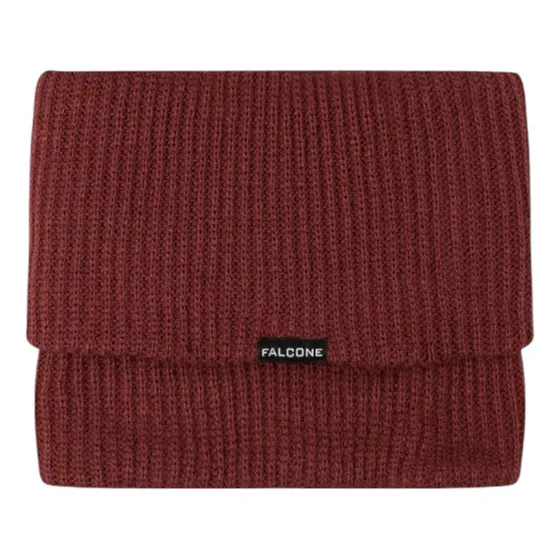 Cuello Tejido Outing Falcone Burdeo
