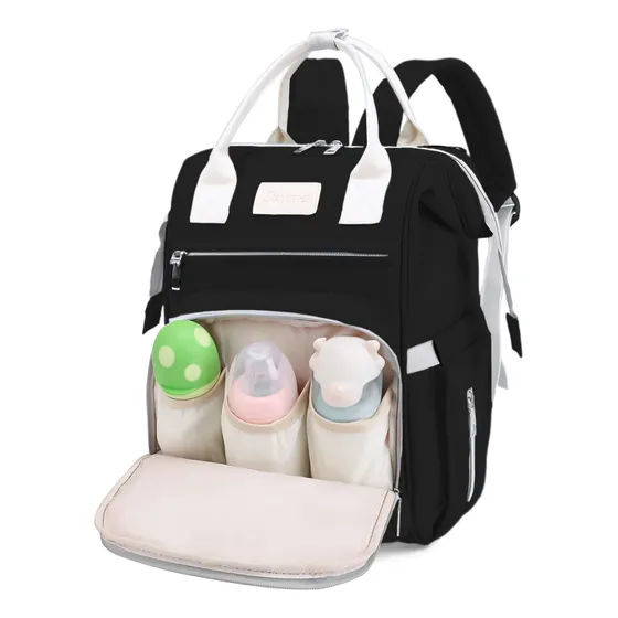 Mochilas Pañalera Guess Impermeable Multifunción Bebe Viaje 