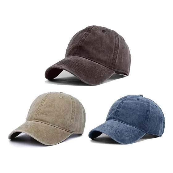 Gorras De Algodón Envejecido, Unisex