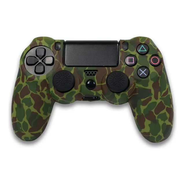 Funda De Silicona Para Mando De Ps4 Verde