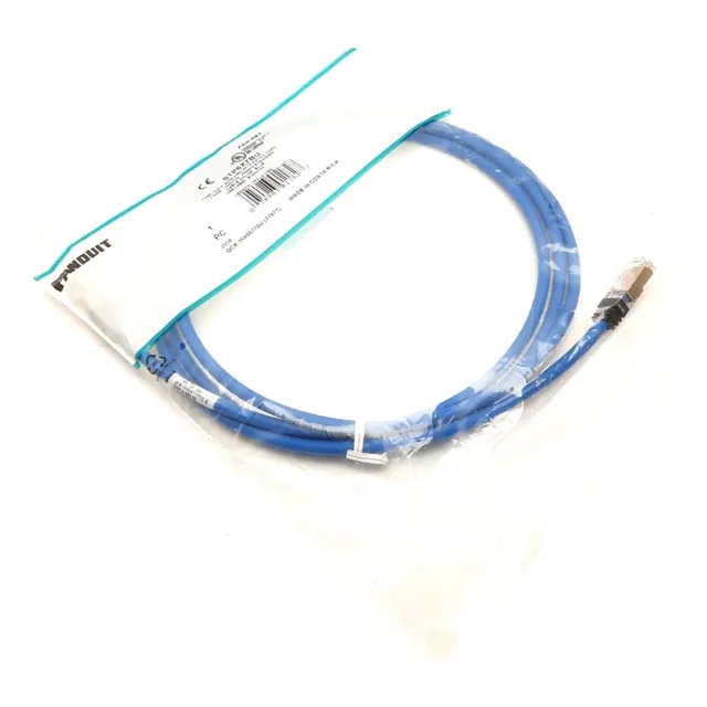 Panduit Stp6x7bu Cat 6a Patch Cord, Rj45 Connections, Le Ssb