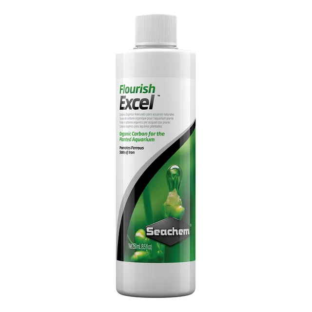 Flourish Excel Seachem Fertilizante Aquário Plantado 250ml