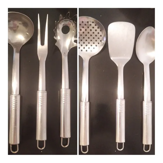 Juego Utensilios Renaware 6 Piezas. Muy Buenas Condiciones 