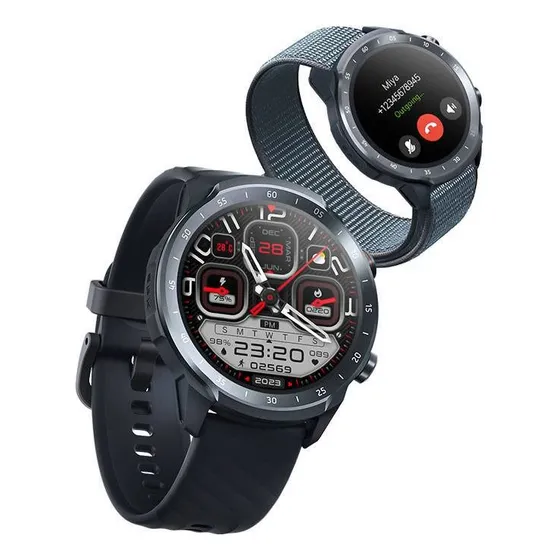 Smartwatch Mibro Watch A2 45mm Xpaw015 - 1,39'+llamadas+bth Color de la malla Negro Color del bisel Negro