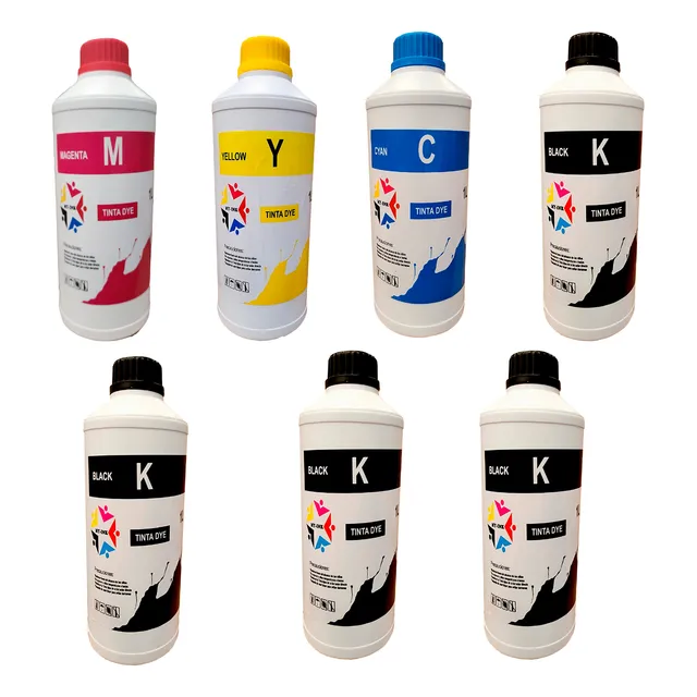 Tinta Pack 7 Litros Universal Todas Las Marcas Impresoras