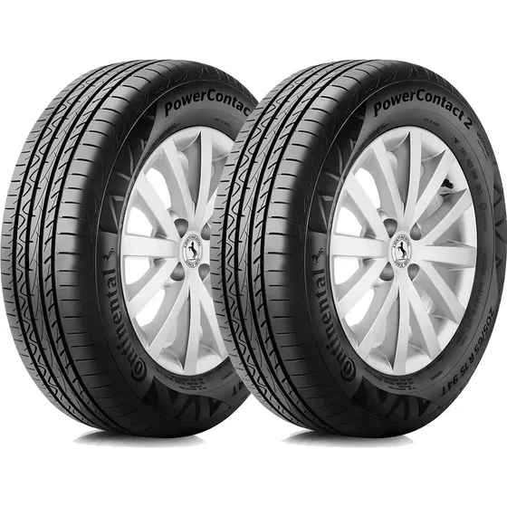Kit 2 Pneus 185/70R14 Continental PowerContact 2 88H Aro 14