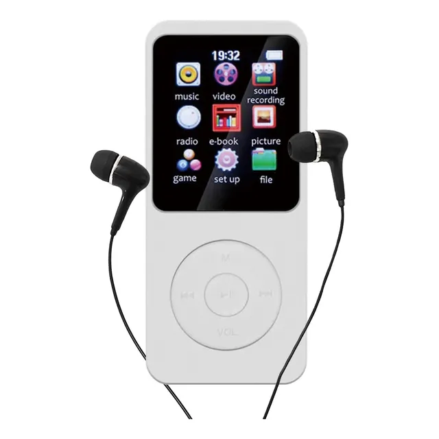 Novo Mp3 Player Slim Multimídia Bluetooth Rádio Fm Micro Sd