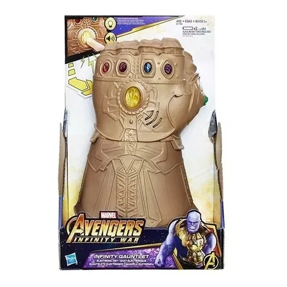 Guante Electrónico Gemas Del Infinito Thanos Original Hasbro