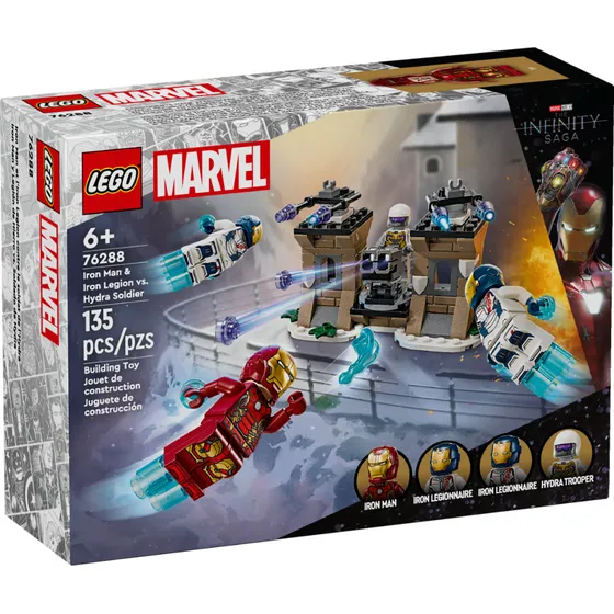 Lego®superheroes: Iron Man-legión De Hierro Vs Soldado Hydra