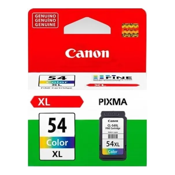 1 Tinta Canon Cl-54xl Genuina E401/e402/e461/e471/481 C/iva