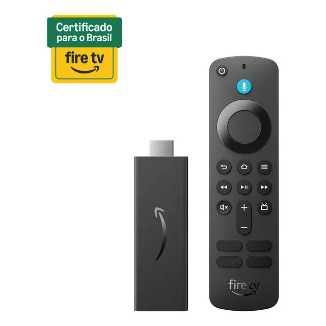 Amazon Fire Tv Stick Hd 1ª Geração Com Comandos De Voz Preto 2gb Ram