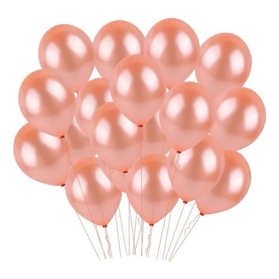 Globos Perlados 12 Pulgadas X25 Unidades Cotillon Cumpleaños