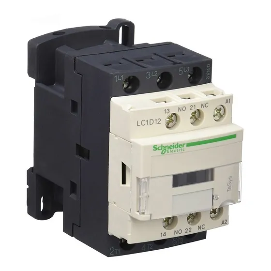 Contactor 3 Polos,  Ac3, 12a 1na+1nc, 110vca Lc1d12f7