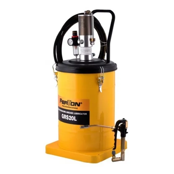 Engrasadora Industrial Neumatica 20 Lts C/rueda Y Pistola