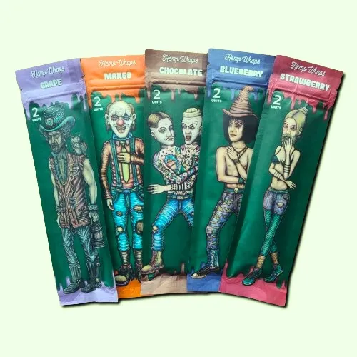 Paquete De Blunt Hemp Wraps Lion Rolling Circus X2 Unidades