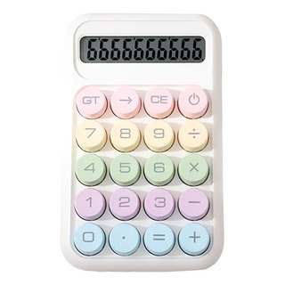 Calculadora Cute Sweet Con Teclado Mecánico Lcd 10d Calculadora Cute Sweet Con Teclado Mecánico Lcd 10d