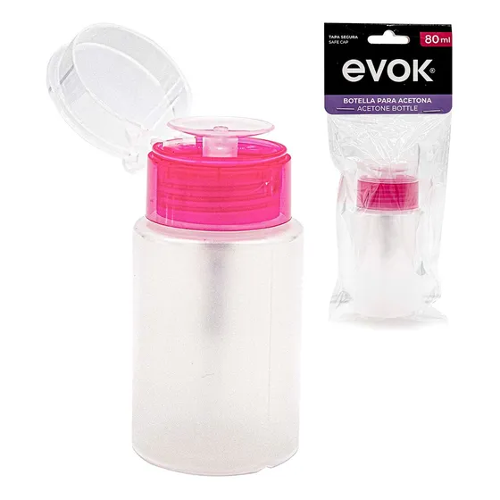 Envase Para Acetona Evok 80 Ml