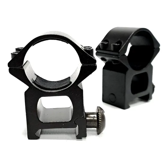 Rbn Anillas Altas 25,4mm Riel Picatinny Carabina Rifle