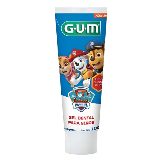 Pasta De Dientes Para Niños Gum Paw Patrol 100 Grs.