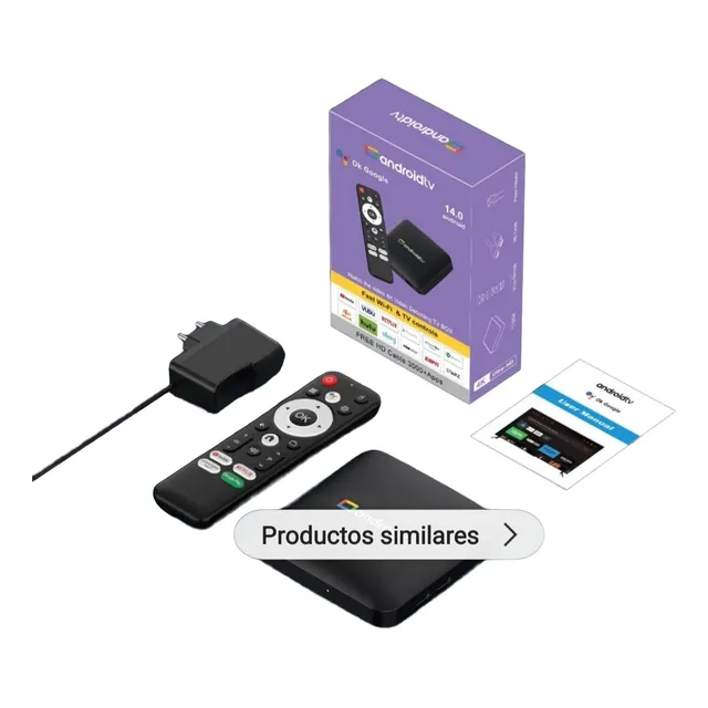Convertidor Smarttv H96 Max Tv Box S905l3, Resolucion 4k Uhd