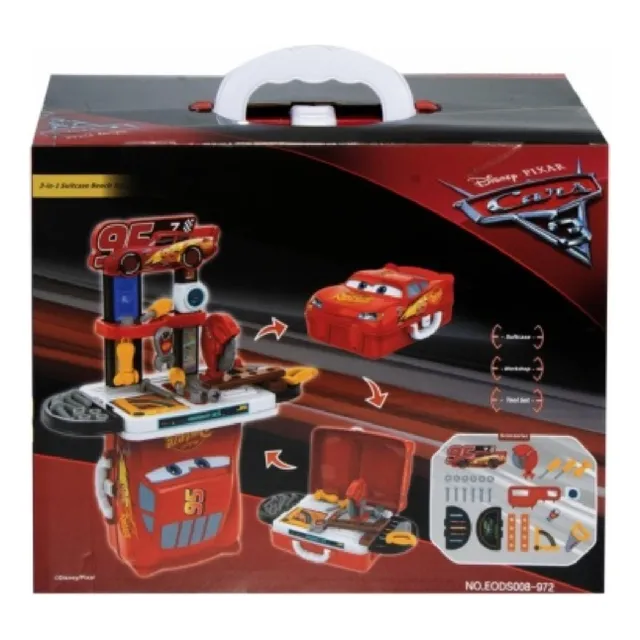Juego De Herramientas Cars Para Niños 