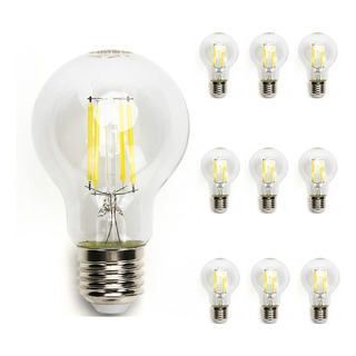 Lampara Foco Vintage Led Ahorrador E27 A60 6w 10pcs Aigostar Lampara Foco Vintage Led Ahorrador E27 A60 6w 10pcs Aigostar